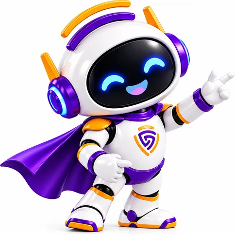 Mascot Checkgo robot