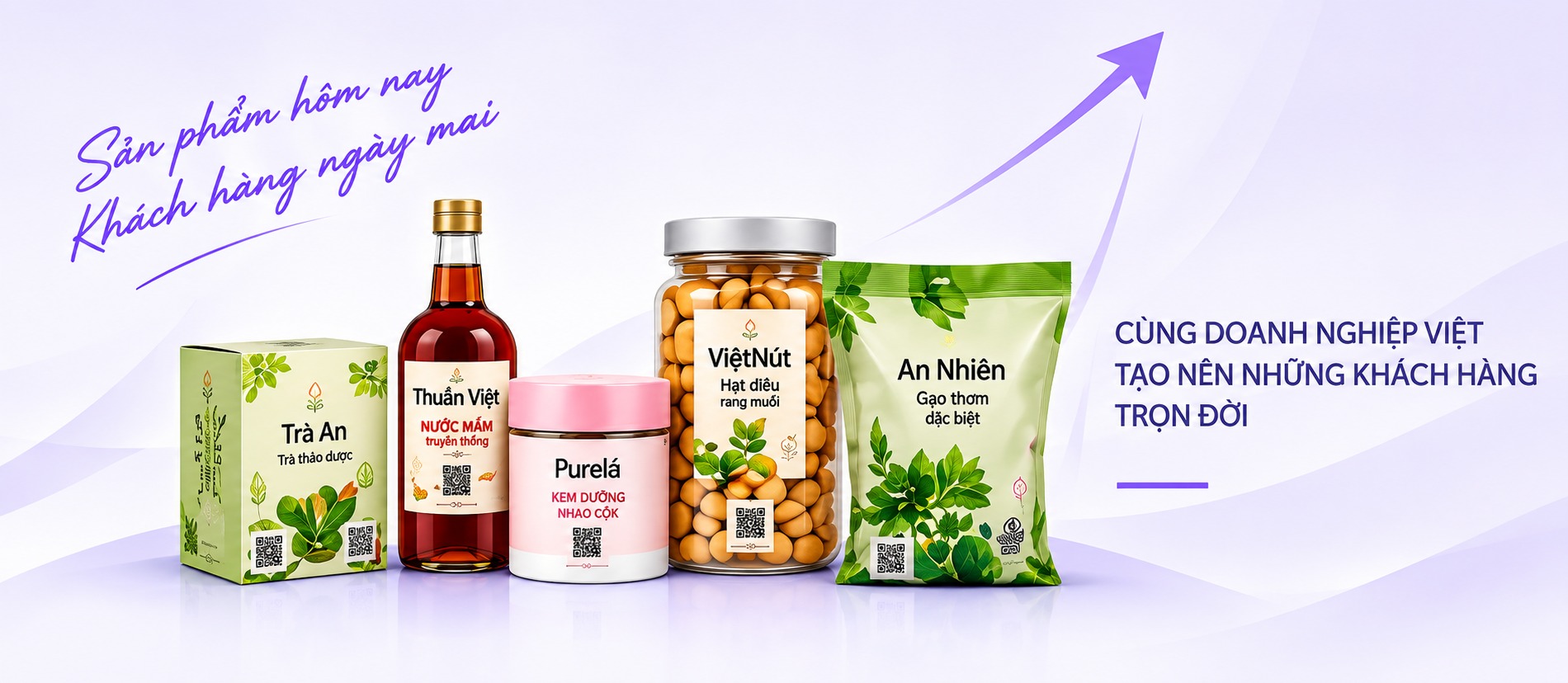 Sản phẩm Việt đồng hành cùng khách hàng trọn đời — cùng doanh nghiệp Việt tạo nên những khách hàng trọn đời